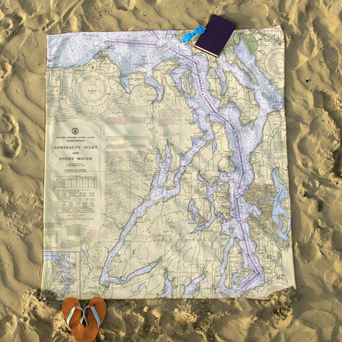 Nautical Chart Blanket – Admiralty Inlet to Puget Sound, WA