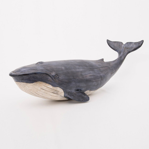 Blue  Whale  - Wood - 20"