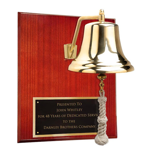 7" Brass Bell Award