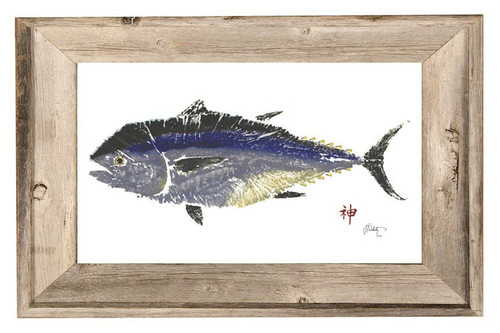 BlueFin Tuna Print with Frame