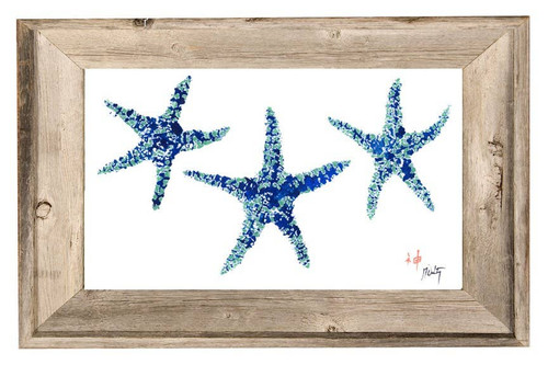 Starfish Print with Frame