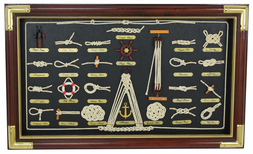 Knot Board with Sailboat - 12
