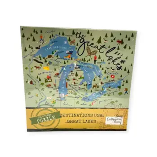 Great Lakes 1000 Piece Jigsaw Puzzle - 19.6"