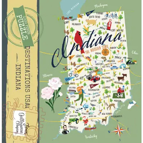 Indiana 1000 Piece Jigsaw Puzzle - 19.6"