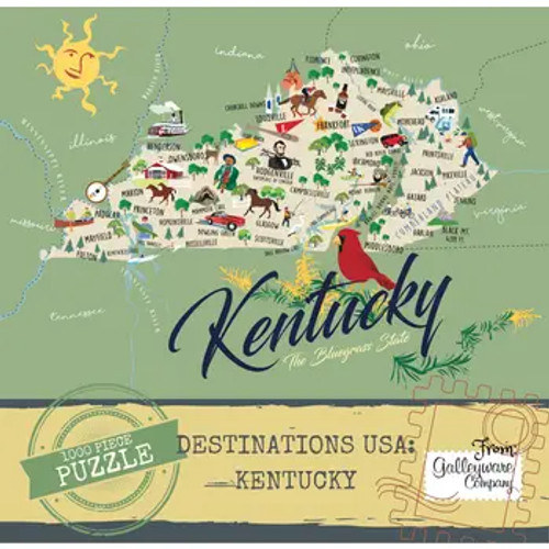 Kentucky 1000 Piece Jigsaw Puzzle - 19.6"