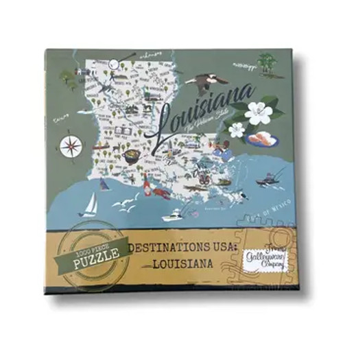 Louisiana 1000 Piece Jigsaw Puzzle - 19.6"