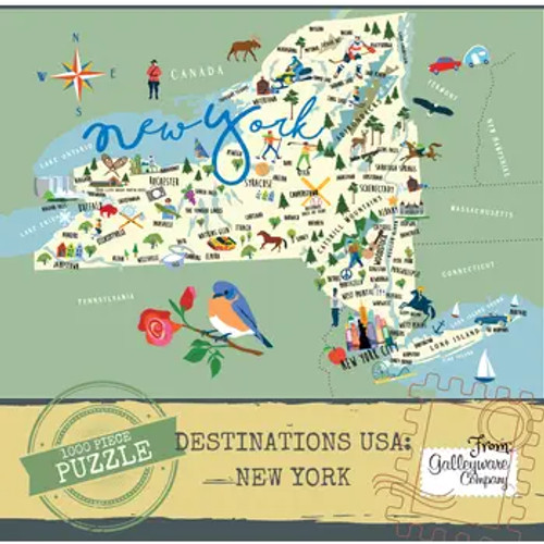 New York 1000 Piece Jigsaw Puzzle - 19.6"