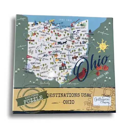 Ohio 1000 Piece Jigsaw Puzzle - 19.6"