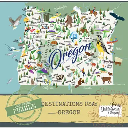 Oregon 1000 Piece Jigsaw Puzzle - 19.6"