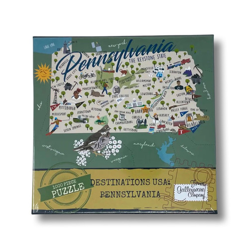 Pennsylvania 1000 Piece Jigsaw Puzzle - 19.6"