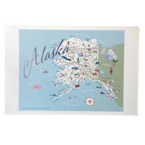 Alaska Print - 12" x 18"