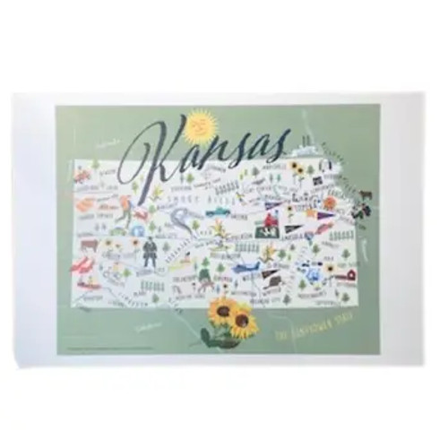 Kansas Print - 12" x 18"