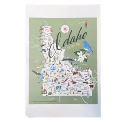 Idaho Print - 12" x 18"
