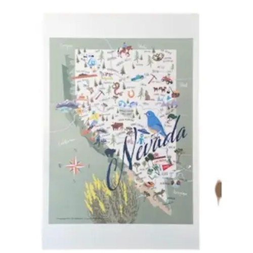 Nevada Print - 12" x 18"