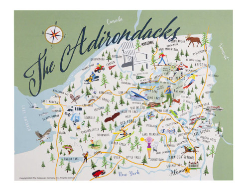 Adirondacks Print - 12" x 18"