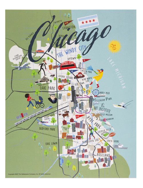 Chicago Print - 12" x 18"