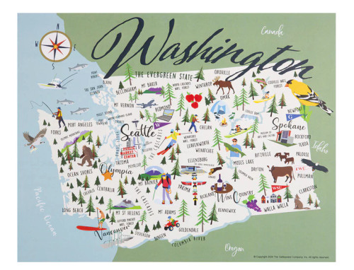 Washington Print - 12" x 18"