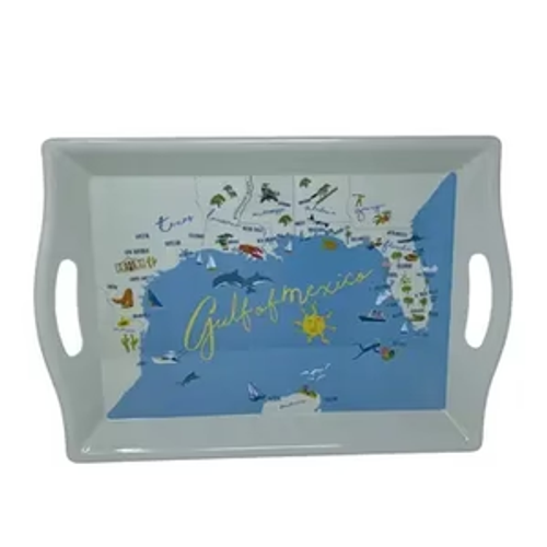 2-Handle Tray - Gulf of Mexico