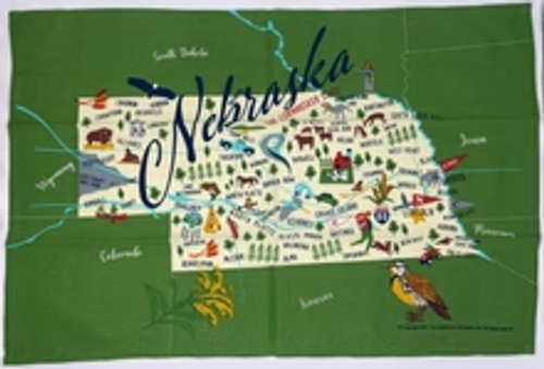 Kitchen Towel - Nebraska - Set of 4