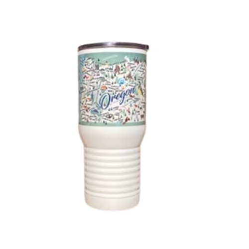 Stainless Steel Tumbler - Oregon - 20 oz - Set of 2