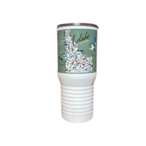 Stainless Steel Tumbler - Idaho - 20 oz - Set of 2