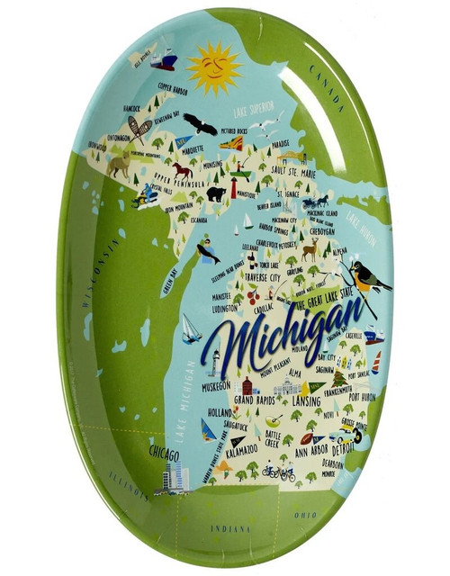 Tidbit Tray - Mackinac Island - Set of 4