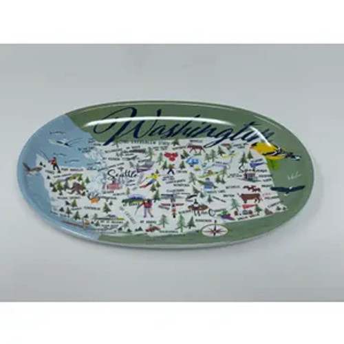 Tidbit Tray - Washington State - Set of 4