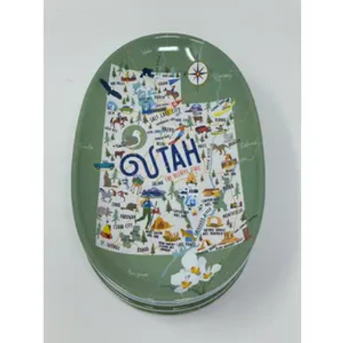 Tidbit Tray - Utah - Set of 4