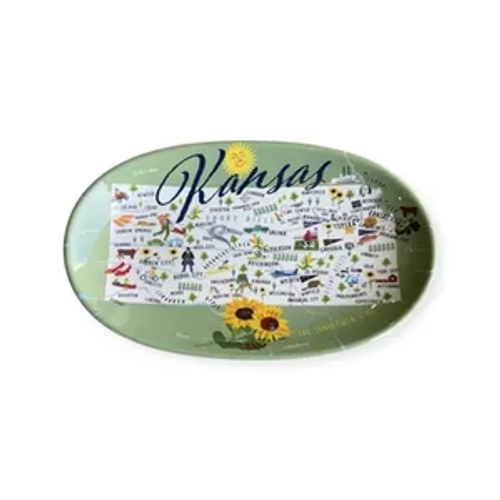 Tidbit Tray - Kansas - Set of 4
