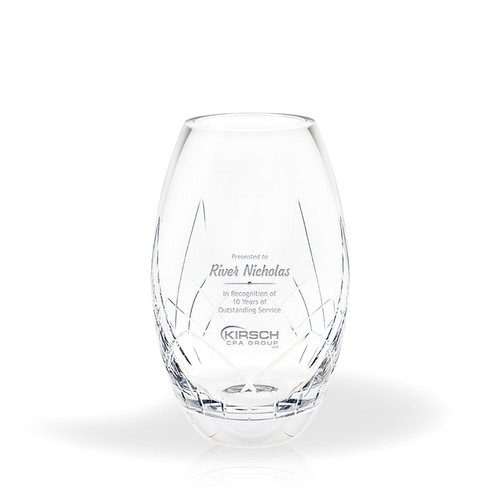 Atticus Crystal Trophy - Medium - 9.25"