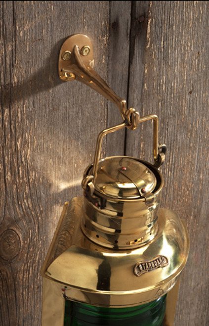 Solid Brass Ship Lantern Hanger Wall Mounted Hook for Nautical Oil Lamps & Ship  Lights, Hanging Baskets, Plant Hangers 