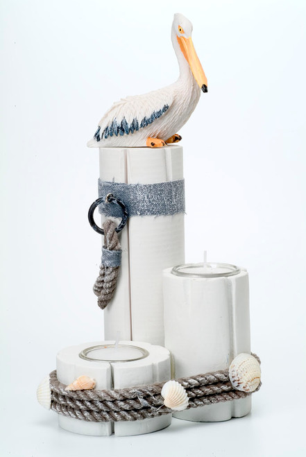 Pelican Trio Candle Holder