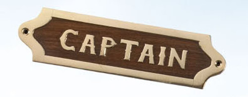 Find Brass Wooden Captain Sign, Nautical, Boat & Ship Plaques at Low Prices