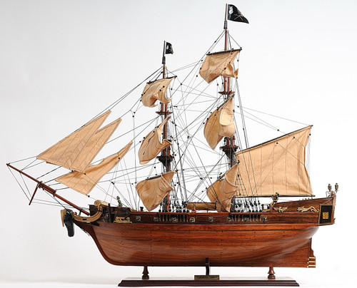 Pirate Ship Model - 32" Exclusive Edition - Optional Personalized Plaque