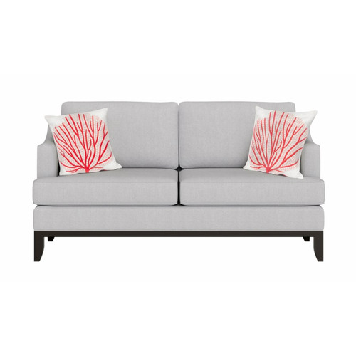 Visions Coral Fan Indoor/Outdoor Throw Pillow -  Square Lifestyle