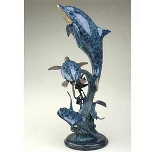 Dolphin Decor Seaworld Sculpture