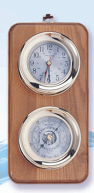 4'' Weather Barometer - Weather Forecast, Indoor Outdoor Barometer Wall  Mount, Vintage Decoration, Barometer Weather Station for Home, Fishing,  Boat