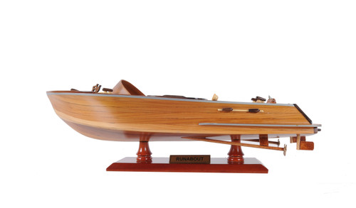 Runabout Canoe with Optional Personalized Plaque