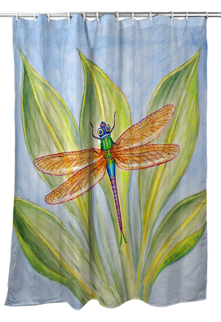 Dick's Dragonfly Shower Curtain