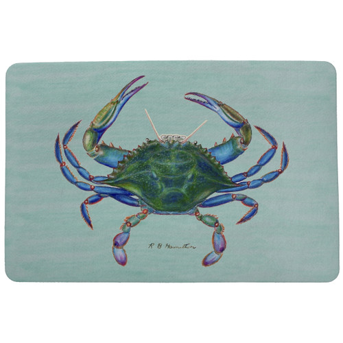 Female Blue Crab Door Mat