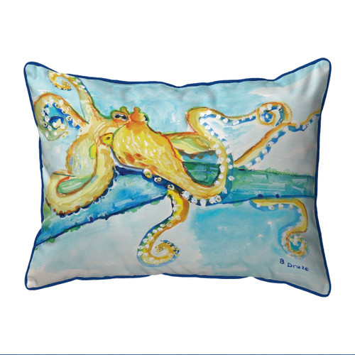 Gold Octopus Pillows