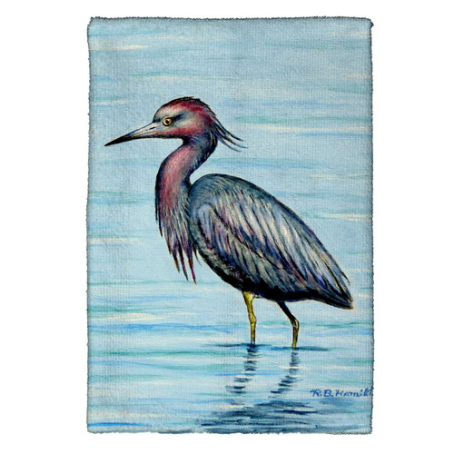 Dick's Little Blue Heron Kitchen Towels - Set of 4