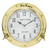 Porthole Clock Solid Brass - 16"