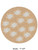 Sand Carmel Sea Turtles Indoor/Outdoor Rug - Round