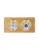 Hatteras Wind and Barometer Weather Station - 2 Instruments - Polished Brass Cases - Oak Wood - Silver Face - Reads 0-100 mph
