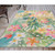 Illusions Paradise Indoor/Outdoor Rug - Pastel - 6 Sizes - Lifestyle