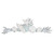 Shell Swag - Seafoam - Wooden Wall Sculpture