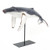 Humpback Whale with Metal Stand- 18"