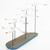 Seagulls Flying - Wood Base