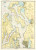 Admiralty Inlet and Puget Sound WA Nautical Chart Scroll